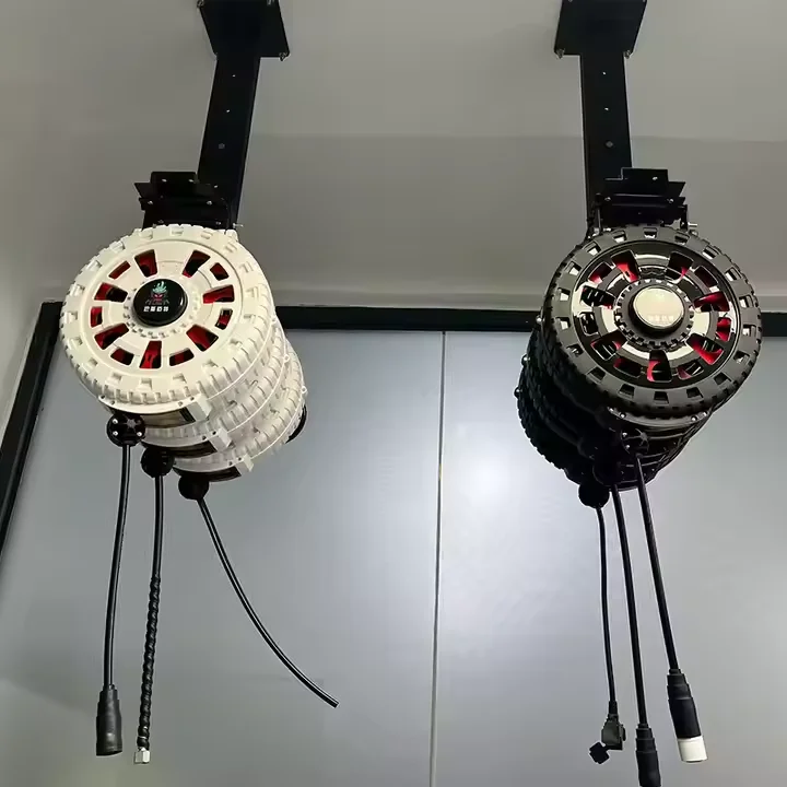 

Wall Mounted Automatic Electrical Car Wash Hose Reel Box 1500W Output Power for Water/Air/High Pressure Car Washer Equipment