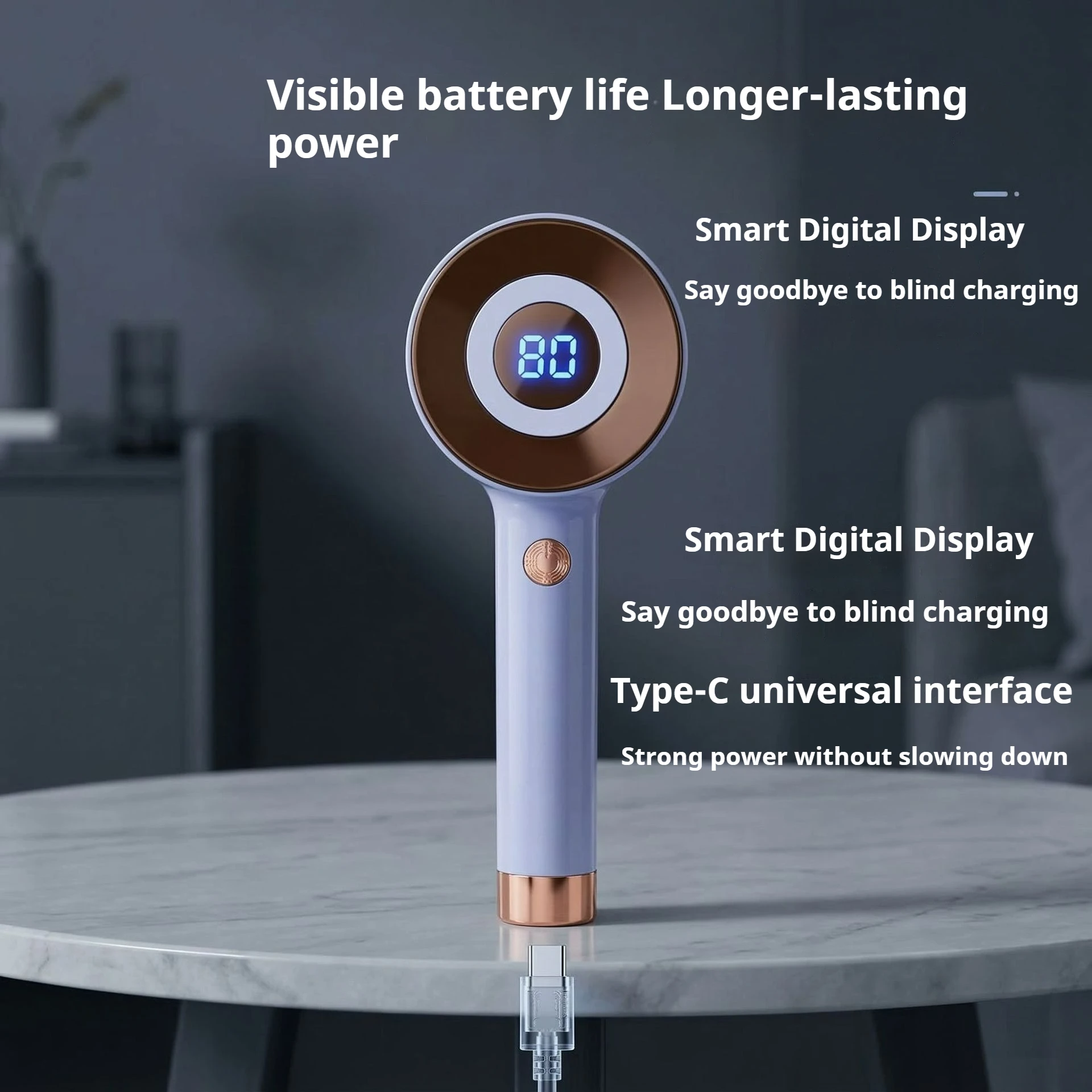 

Rechargeable Lint Remover with Digital Display, 6-Blade Fabric Shaver for Clothes, Portable USB-C Lint Trimmer