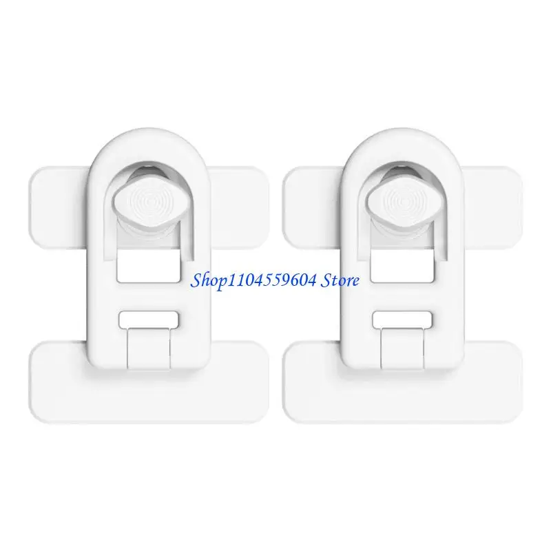 

12QM Shockproof Refrigerator Door Lock for Campers ABS Construction Universal Compatibility Easy Installation