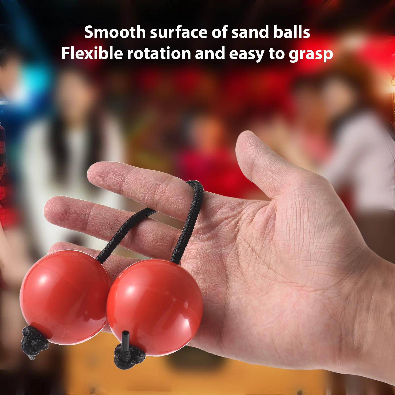 2 Pcs African Rhythms Aslatua Shakers Rhythm Sand Ball Musical Percussion Instruments Beginners Hand Shaker Balls for Party