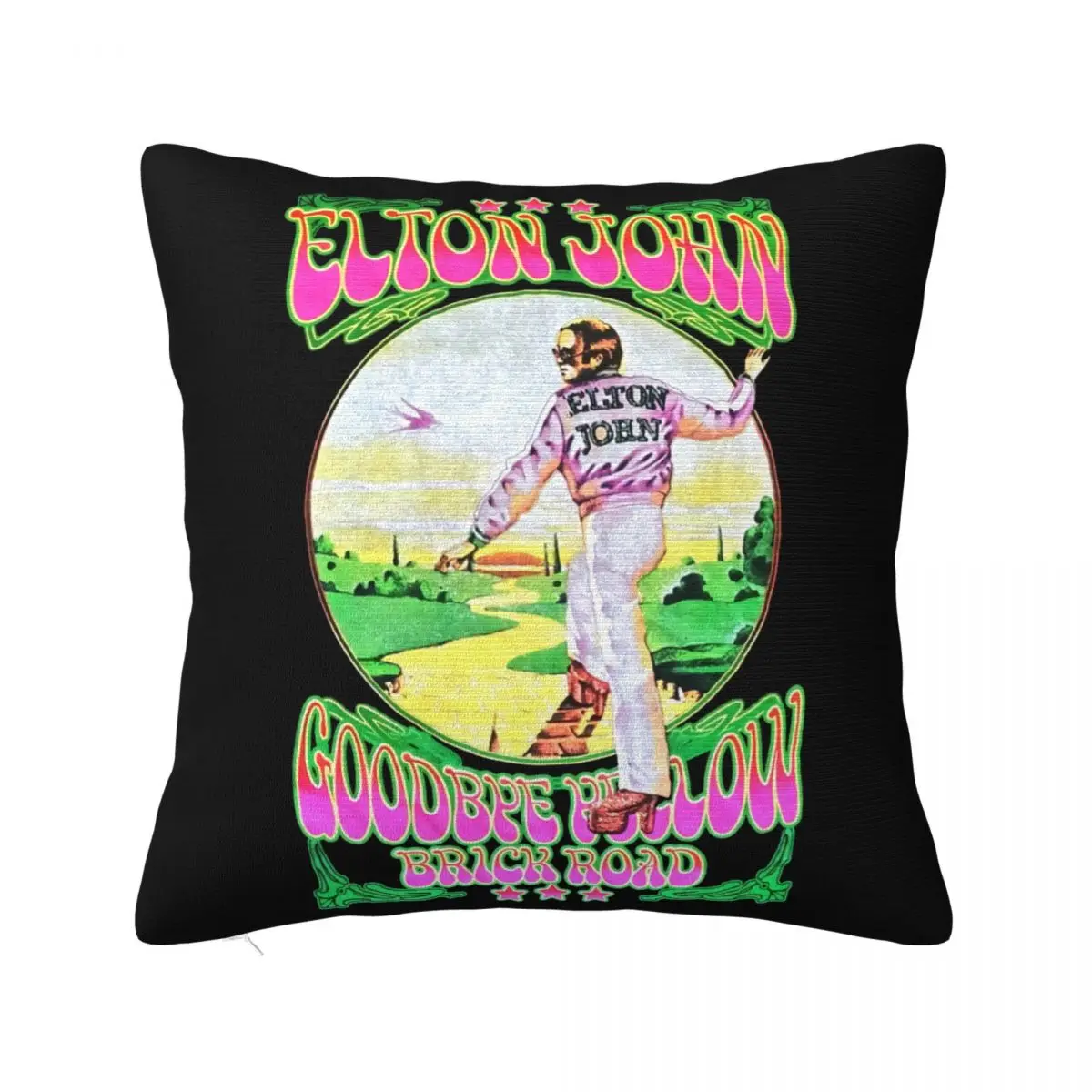 Official Sir Elton John New Gbybr Vintage Graphic Merch Rock Pop Singer Pillow Case