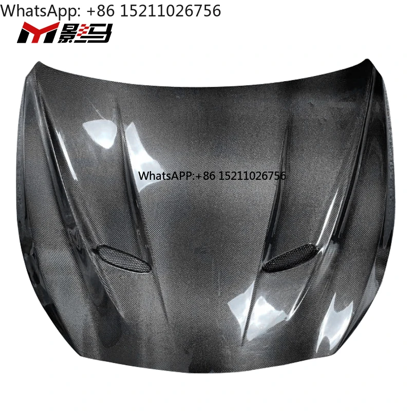 

For Infiniti Q50 Carbon Fiber Engine Hood for Q50 MBJ Style Carbon Fiber Engine Cover