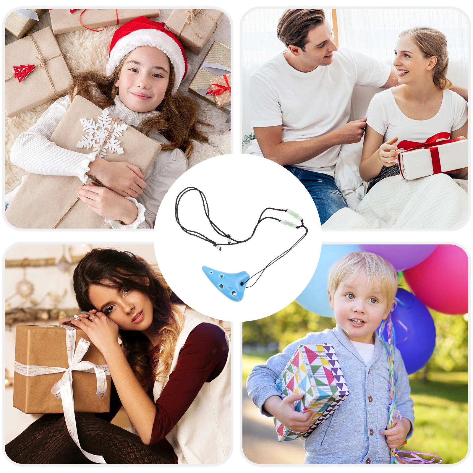 

Portable 6 Hole Dolomite Ocarina Mini Music Instrument for Beginners Kids Children Gift 6 Hole Ocarina Music Instrument