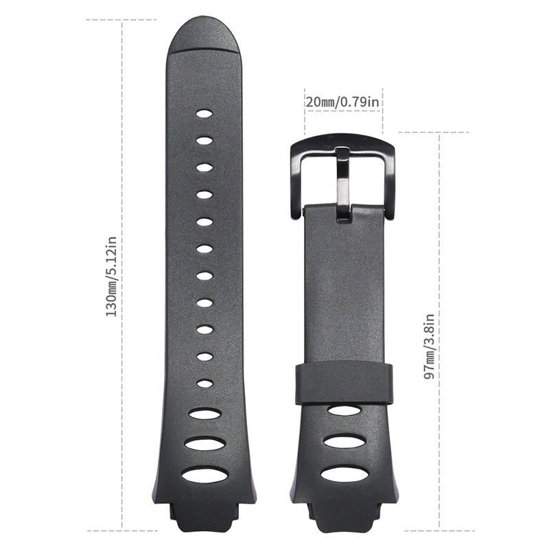 Rubber strap Suitable for SUUNTO observer SR X6HRM DEC19 P45 18Apr23 30AP0 Men\'s Sports Watch Wristband Accessories