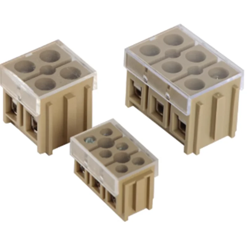 JF6 terminal block combination terminal block JF6-2.5/2 JF6-6/3 JF6-10/3 splicing type pressure box 660V terminal post M3 Hole