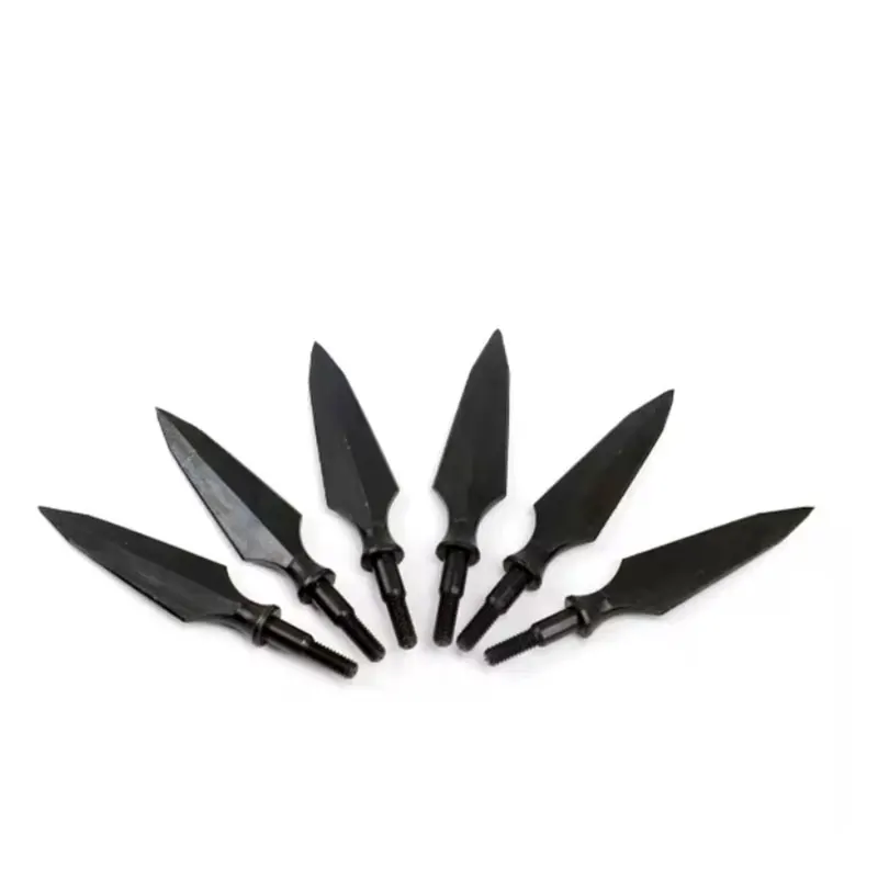 

Archery Iron Broadheads Arrowhead Arrow Points for Bow Hunting, 170 grains, 6/12/24