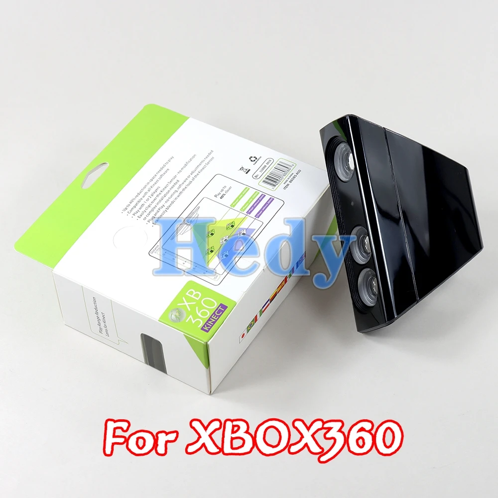 1PCS For XBOX 360 XBOX360 Kinect Sensor New Black Zoom Play Range Reduction Lens Wide Angl Universal Adapter Super Zoom