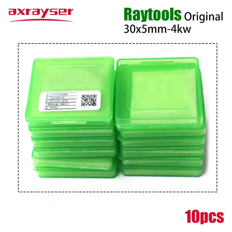Raytools Original Laser-Schutzfensterlinse 27,9 x 4,1 37 x 7, optischer Schutz, verschmolzenes Silica für Faserschneidemaschinenteile – Detail 8