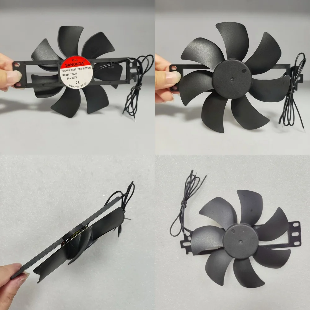 

Wholesale Electromagnetic Stove Fan Bracket for SANONDA 12025 220V Cooling Fan Quiet Heat Dissipation Accessory for Induction