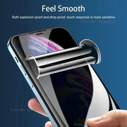Privacy Hydrogel Film Poco X6 X5 X3 X4 F5 Pro 5G F5 M4 Pro Film Poco F4 GT For Poco M6 M5 M5S Screen Protector