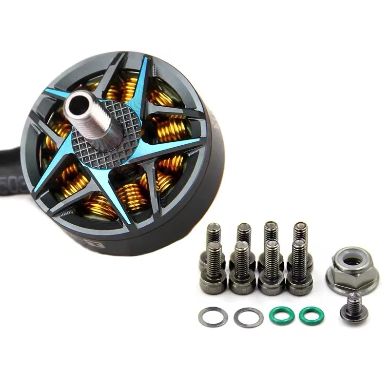 มอเตอร์ไร้แปรงถ่าน TMOTOR F60 Pro IV Gen4 สำหรับรถแข่ง FPV ขนาด 6 นิ้ว และโดรนแบบหลายใบพัดสำหรับการบินแบบฟรีสไตล์