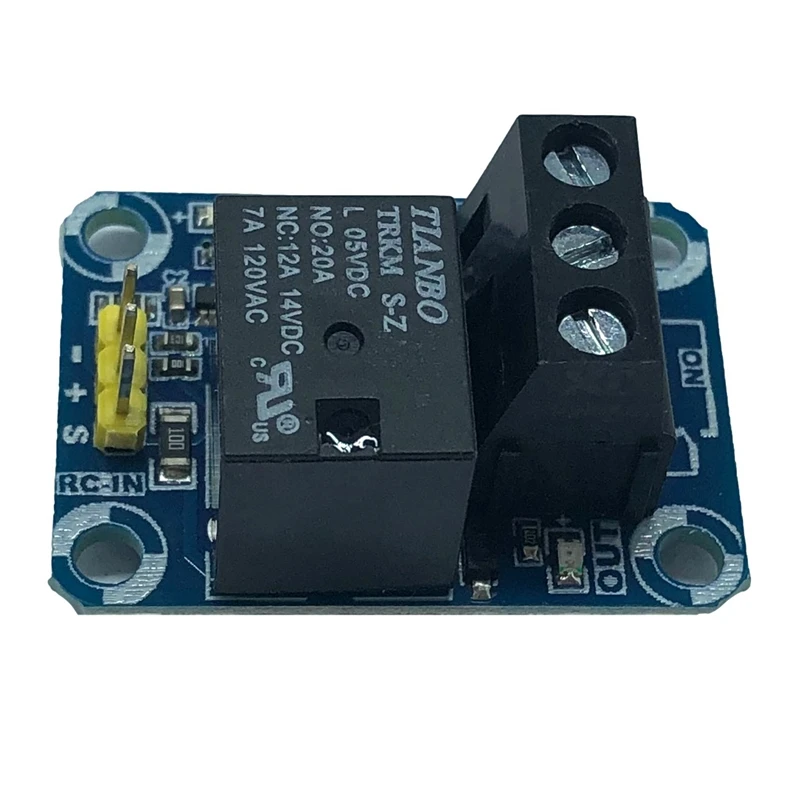 FKG-R Controller Single-Channel Relay Electronic Switch Aeromodelling Remote Control Single-Pole Double-Throw Controller