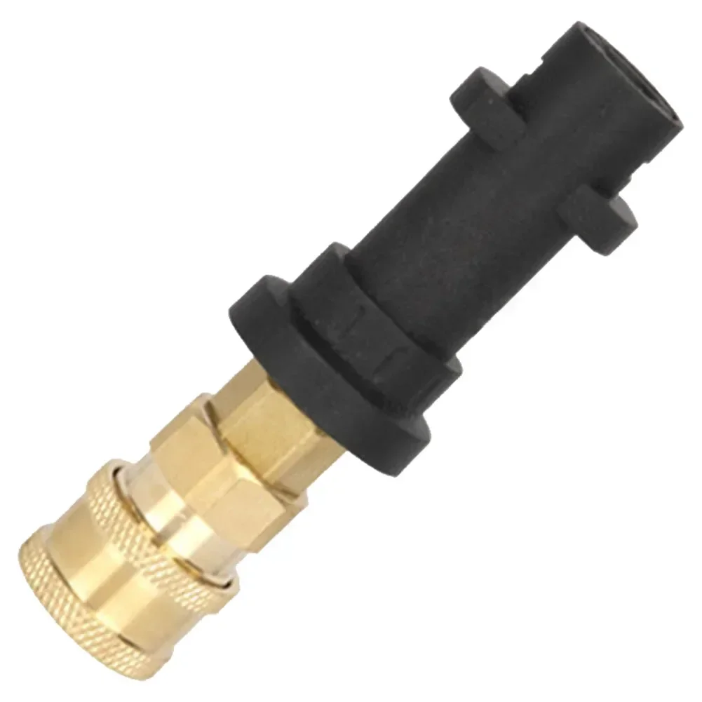 Multiple Pressure Nozzle 6-in-1 Nozzle Adapter Cleaning Tasks Corrosion-resistant Gear Adjustment Lead-free Brass