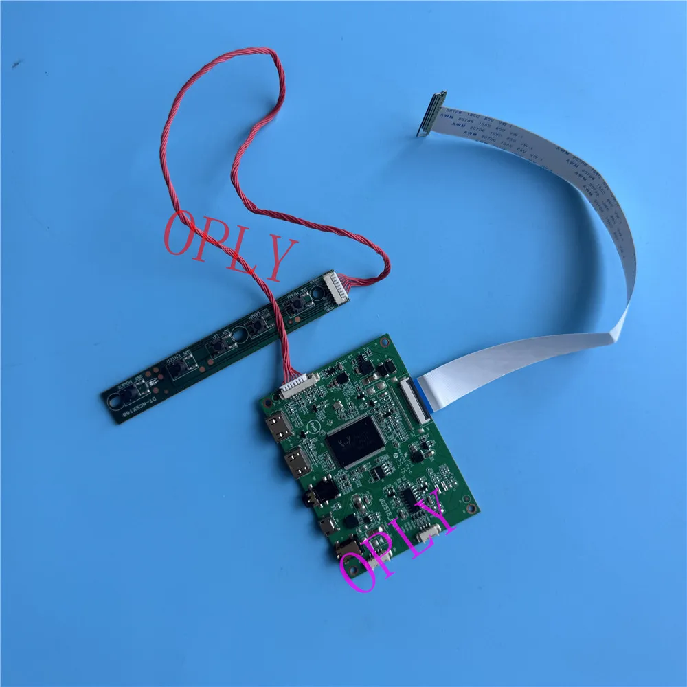 2 mini HDMI-compatible micro EDP USB Controller Board for LP133WH1-TPD1 LP133WH1-SPB1 1366X768 LED panel monitor 13.3” display