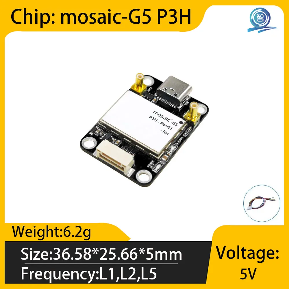 for UAV Drone Robotics AIM+ Anti-Jamming for Septentrio Mosaic G5P3H High Precision GNSS RTK Board