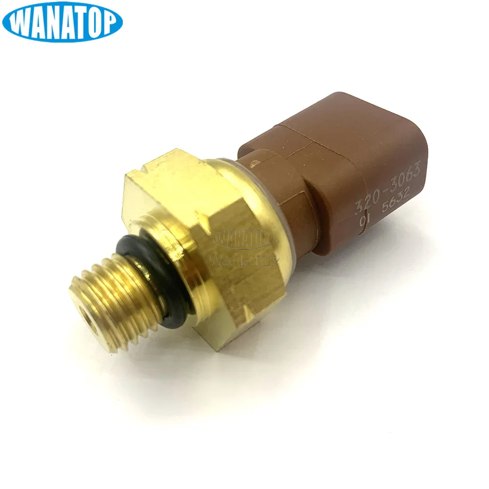 

Oil Fuel Pressure Sensor 320-3063 3203063 For CAT Perkins engine C4.4 C7.1 C9.3 C15