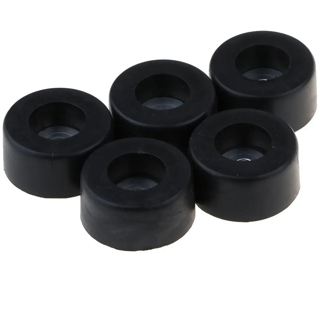 

Lovoski 5Pcs Rubber Feet for Guitar Amplifier, Speaker Cabinet etc. 38x19mm