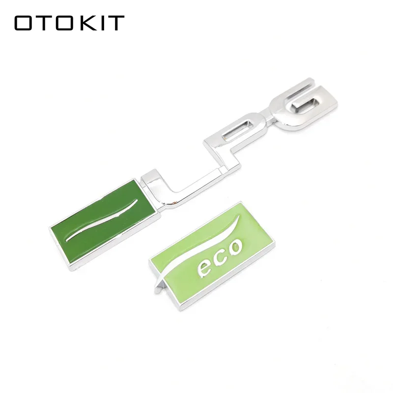 OTOKIT 3D 금속 LPG 에코 로고 자동차 개조 엠블럼 도어 스티커 배지, 차체 장식 스티커, 쉐보레 크루즈 말리부용 자동차 스타일링