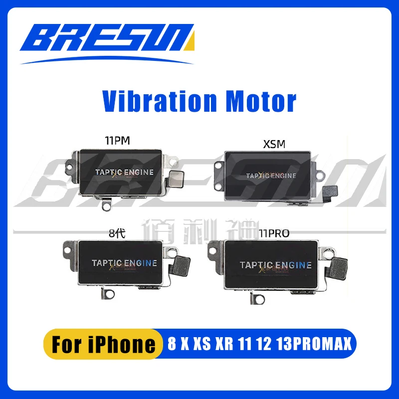 Vibration Motor cell phone  Vibration for iPhone 13, 12, 11 Pro Max, X, XS, XR, XSM, Silent Motor Module, Flex Cable, Wholesale