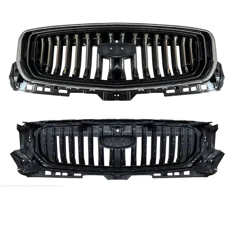 Car Front Bumper Grill for GEELY Monjaro 2021-2023 Mask Net Radiator Grille body kit Car Accessories