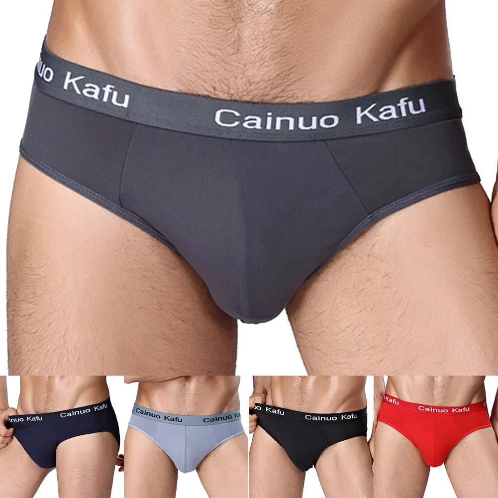 

For Comfort For Everyday Use Breathable Briefs Breathable Soft Pouch Underwear Solid Color Panties Classic Style Comfort Fit