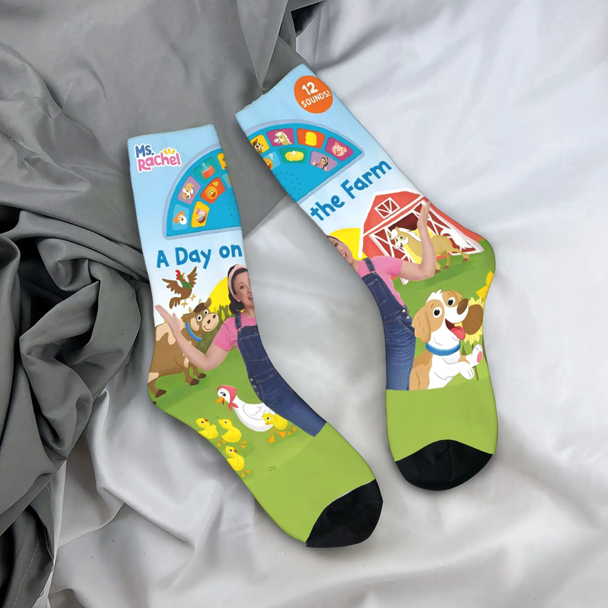 جوارب Miss Rachel جوارب كلاسيكية للخريف مضادة للانزلاق جوارب للزوجين تصميم عالي الجودة جوارب خارجية