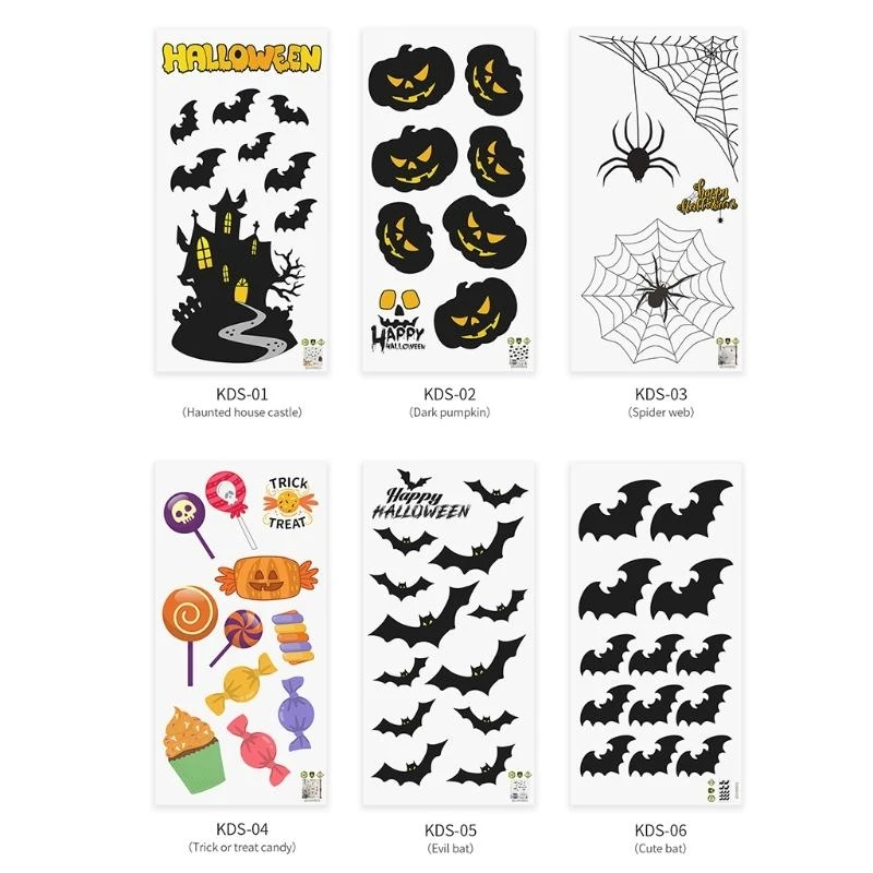 Autocollants muraux Noël Santa deur