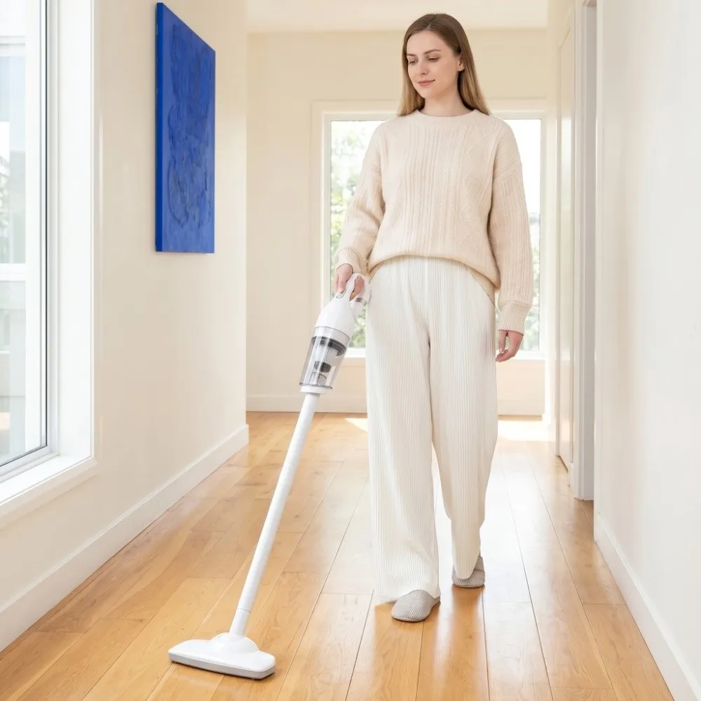 Large Suction Handheld Vacuum Cleaner Dual Use High Power Pet Hair Cleaner Portable USB Charging Cordless Vacuum Cleaner