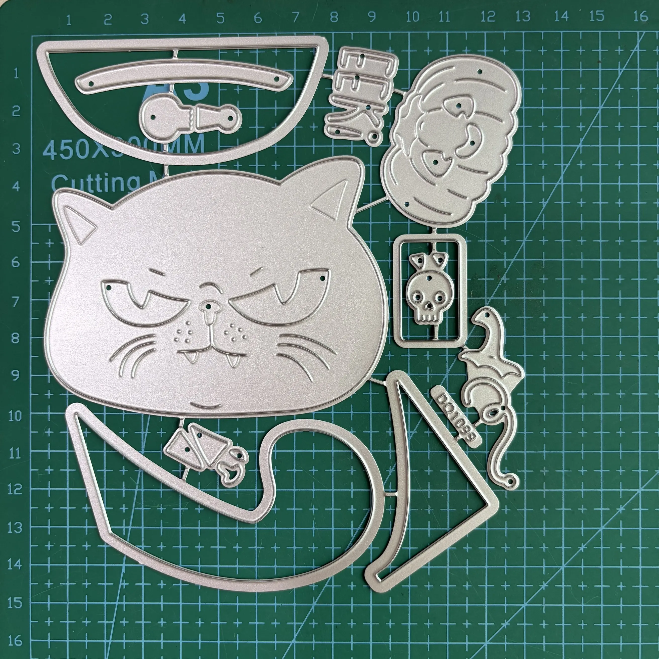 August 2026 Halloween Metal Cutting Dies Clear Stamps Stencil Hot Foil For DIY Scrapbook Craft Decoration Embossing Newest