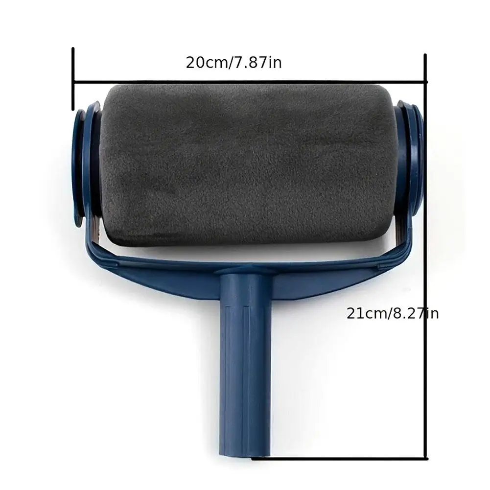 1PC spazzola a tamburo grande autoadescante per pennello da parete rullo di pittura pennello per rivestimento in spugna accessori per strumenti di costruzione