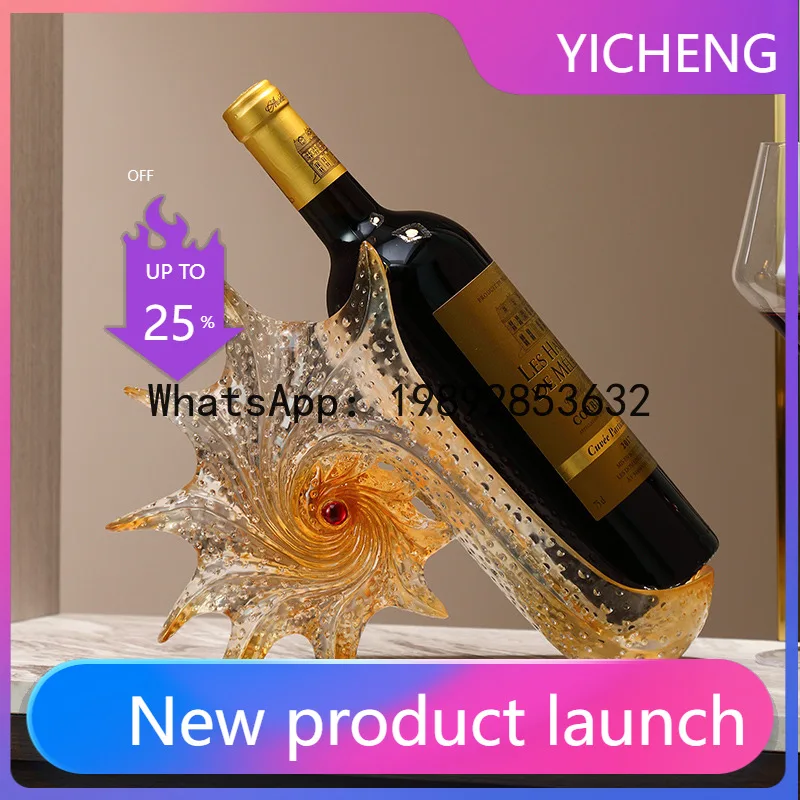 

Hys creative wine rack ornament - high-end home decor for entryways, dining tables, and wine cabinet storage