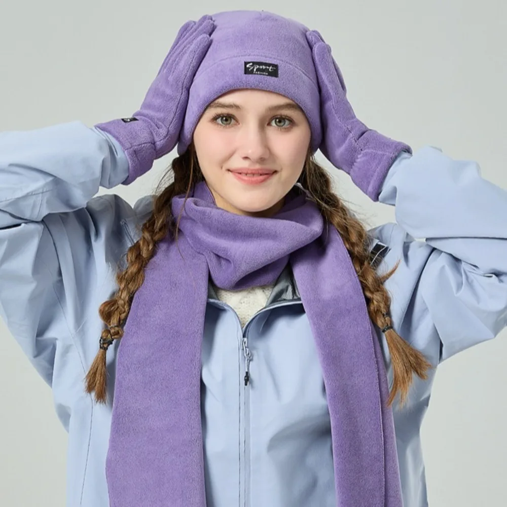 

Теплые зимние шапки для шеи, шарф, перчатки, комплект, утепленная ветрозащитная зимняя шапка, маска, шарф, защита от холода, защита ушей