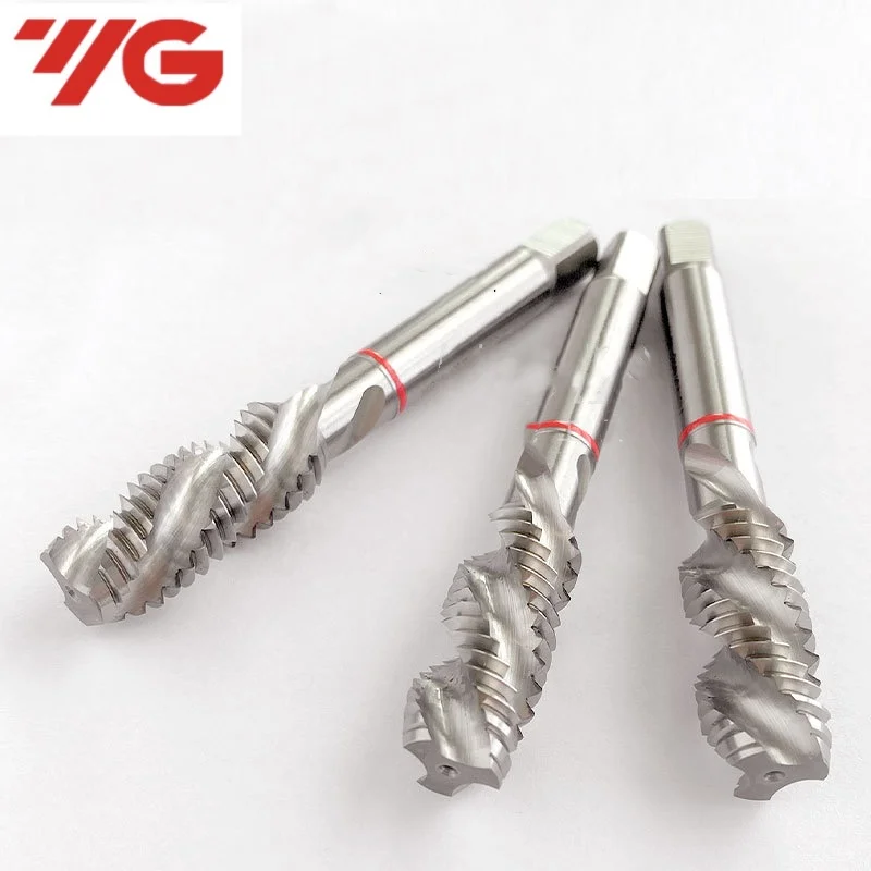 YG HSSE cobalt American Spiral Fluted Tap Spiral Pointed Tap multi-purpose UNC UNF UNS 2-56 1/4 5/16 Machine Screw Thread Taps