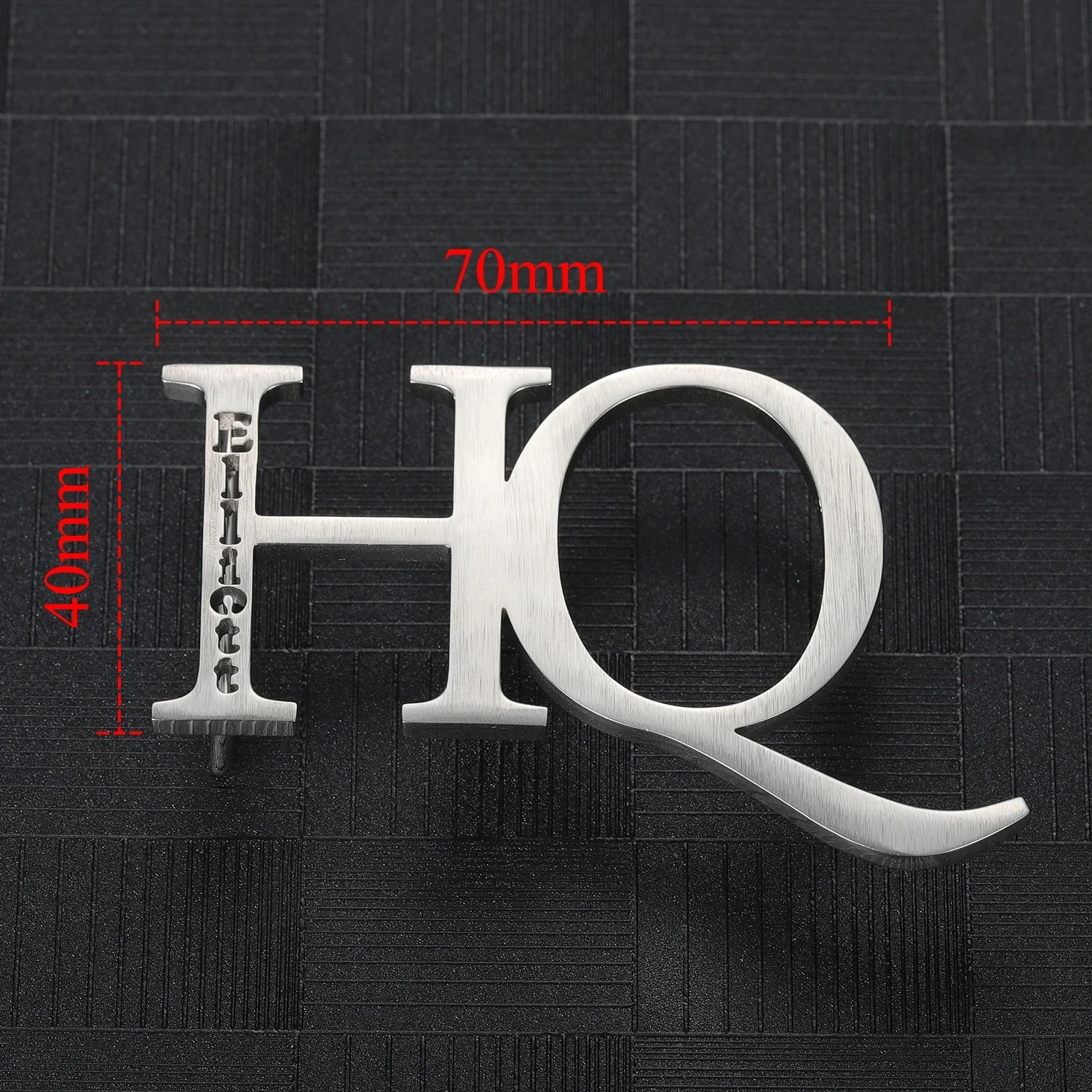 

Personalized Custom Logo Name Initial Letter High Quality Men's Belt Buckle Stainless Steel Jewelry Christmas Gift For Boyfriend