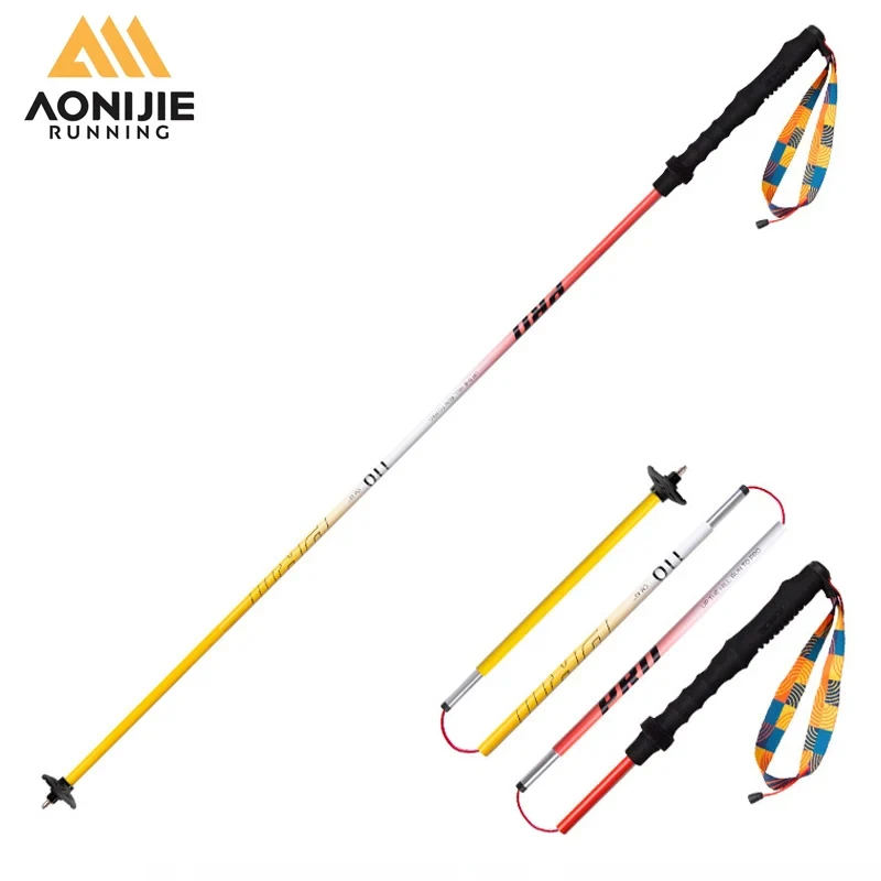 

AONIJIE E4207 Climbing Stick Ultralight Camping Hiking Pole 7075 Aluminum Alloy Trekking Poles Folding Portable Walking Cane