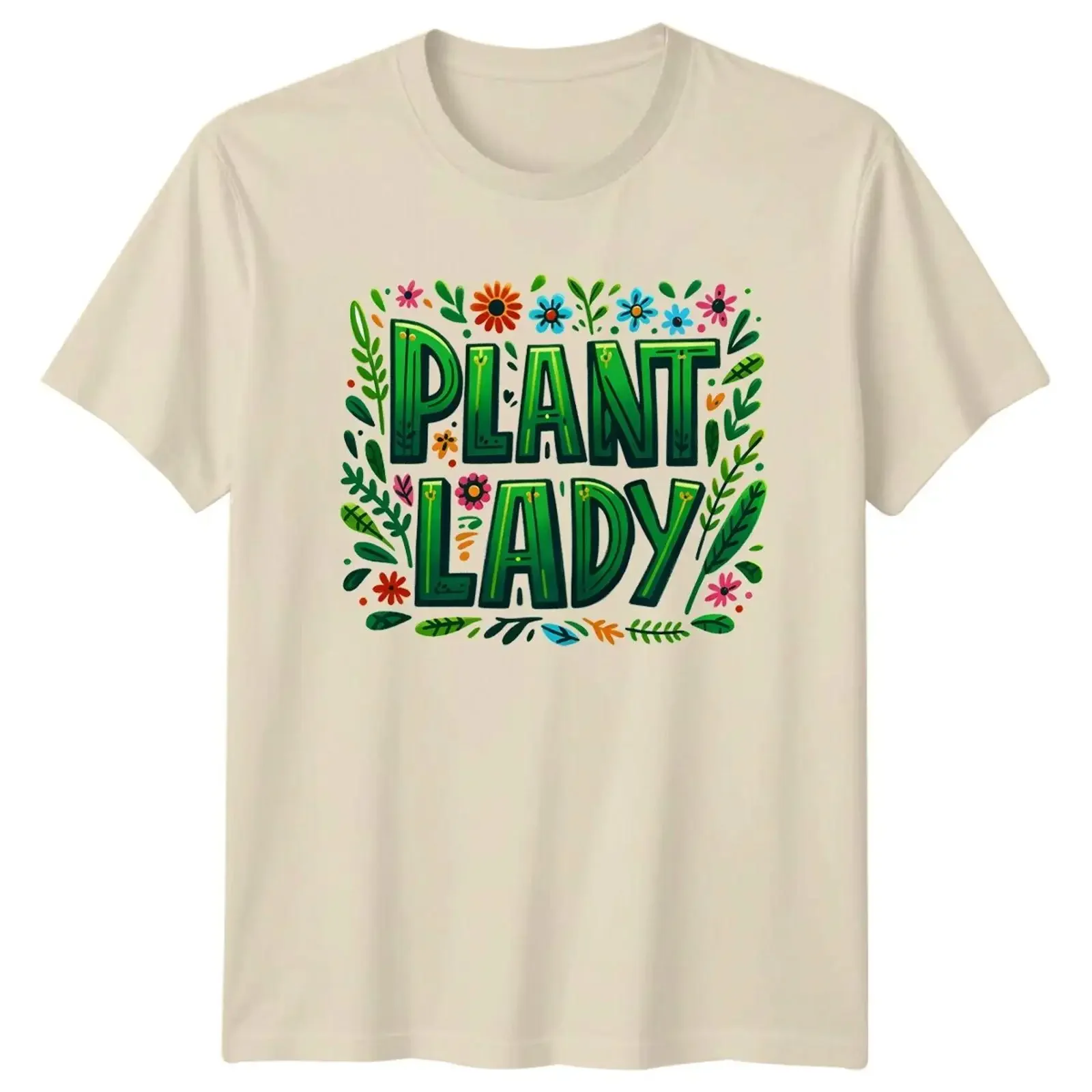 Pflanze Dame Gärtner T Shirt lustig Blumen Garten Hobby vintage Washed Soft Versatile Casual graphic Top For Everyday Wear
