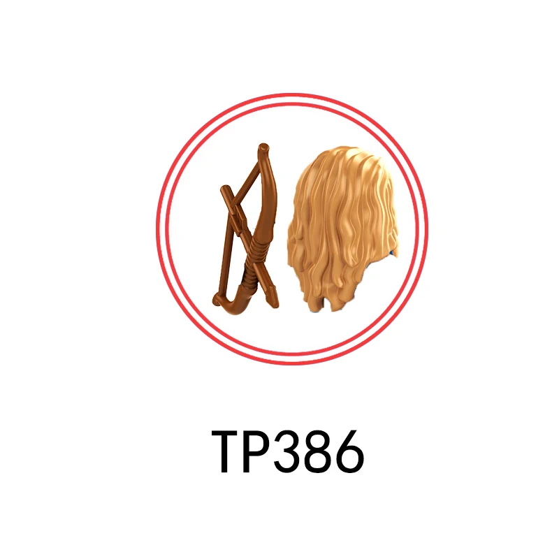 TP1047 شخصيات الفيلم لغز صغير جديد تجميعها بنة عمل أرقام ألعاب تعليمية للأطفال البلاستيكية #4