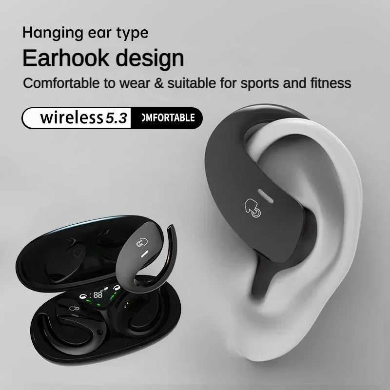 

TWS Wireless Sport Earbuds Bluetooth Headphones Dual Microphone Waterproof Earphones Touch Control HiFi sound quality Headset