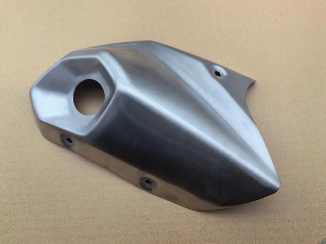 Suitable for Benelli Jinpeng TRK502 Exhaust Pipe Cover Tail Section Cylinder Body Muffler Decorative Cover Protective Plate