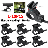 LED Bike Headlight Holder Quick Mount Front Lamp Buckle Base Adaptor for Gaciron H07P MTB Bike Light Base Cycling Accessories