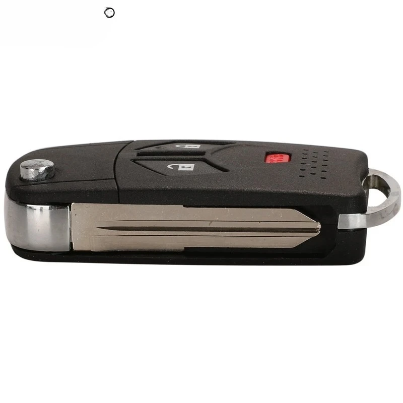 Modified Remote Flip Key Shell Fob Fit For Mitsubishi Galant Eclipse Lancer 3/4 Buttons Folding Case