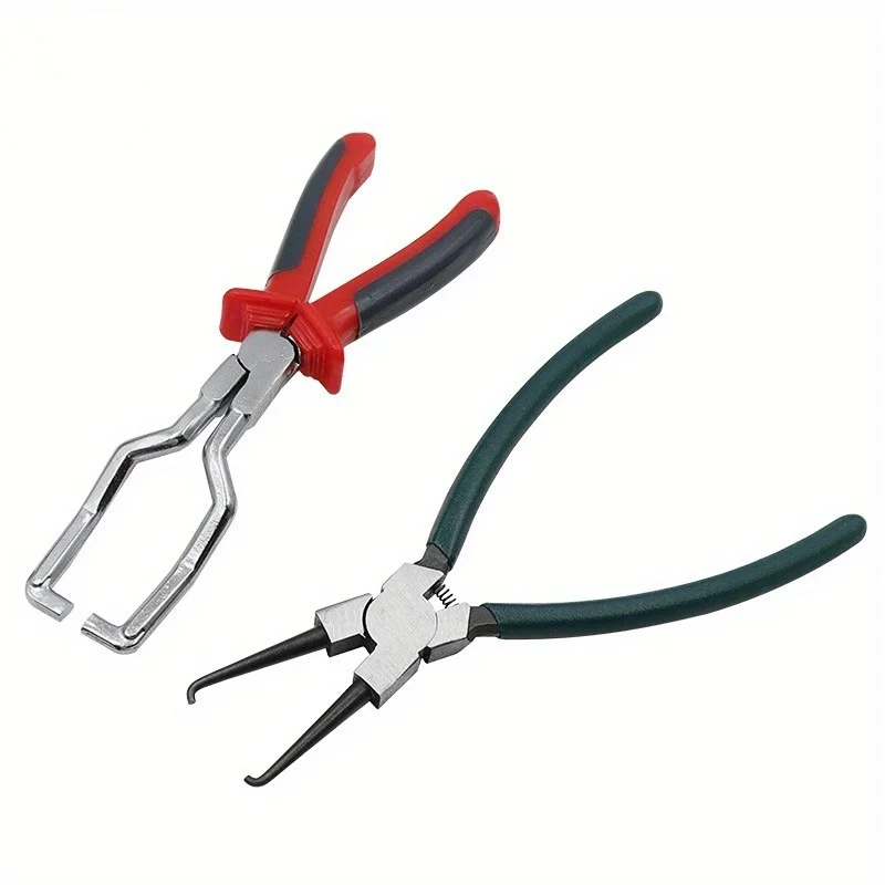 1/2Pcs Durable Joint Clamping Pliers for Easy Fuel Filter and Hose Pipe Removal - Carbon Steel  Auto Tools Multi Tool