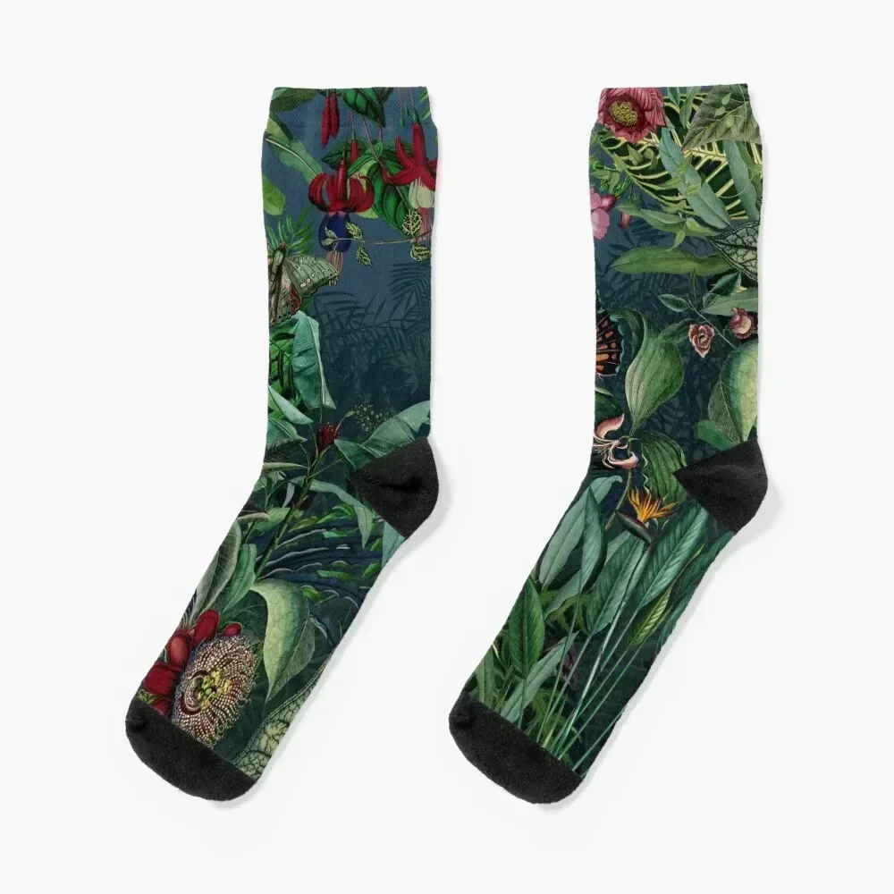 

Midnight Rainforest I Socks sports stockings gifts summer winter Man Socks Women's