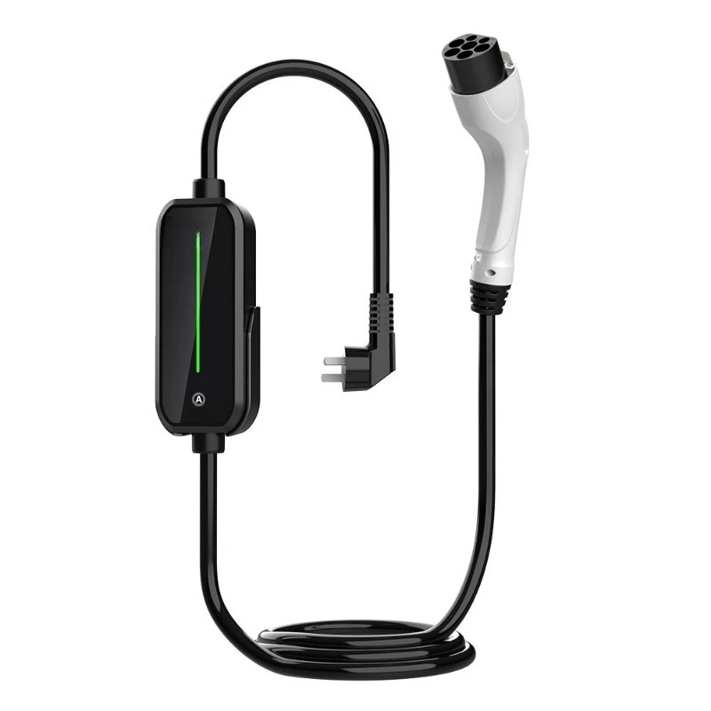 

Electric vehicle charging gun, portable with no grounding for home use
