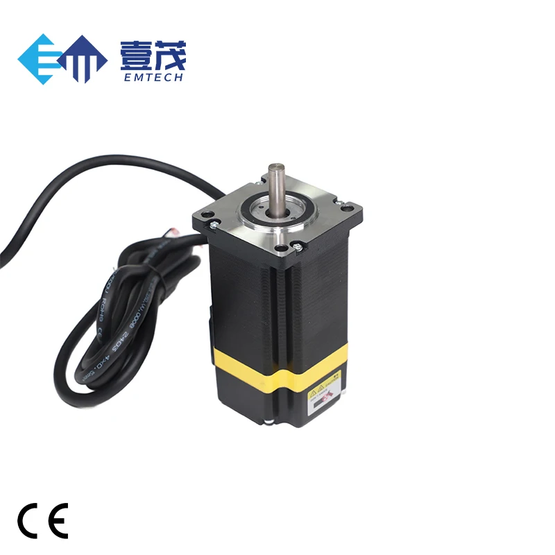 

Высокоэффективный гибридный шаговый двигатель с замкнутым контуром NEMA24 60BYG250-84B 2-фазный 2,8 нм для системы автоматизации