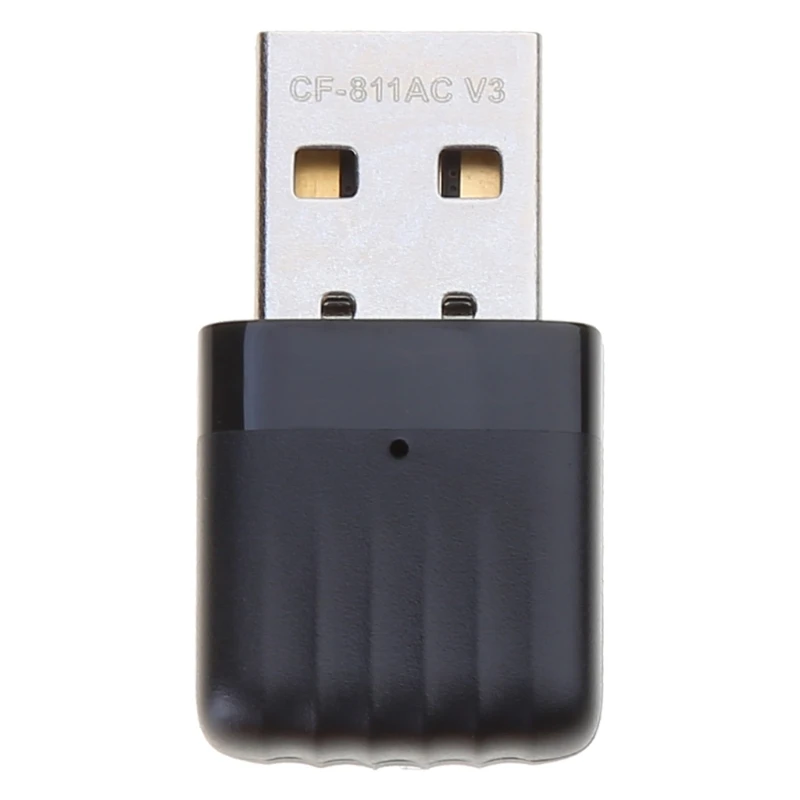 CF-811AC High Speed 2.4+5Ghz USB WiFi Adapter Mini Networking Card 650Mbps Wireless Connection Adapter No Latency P9JB