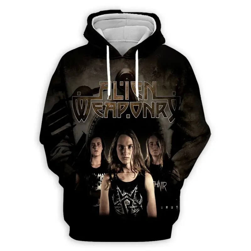 Fashion ALIEN WEAPONRY Band 3d Print Hoodie Men Women Fashion Hoodies Boy Sweatshirt Harajuku Hoodie Sweats Tracksuits