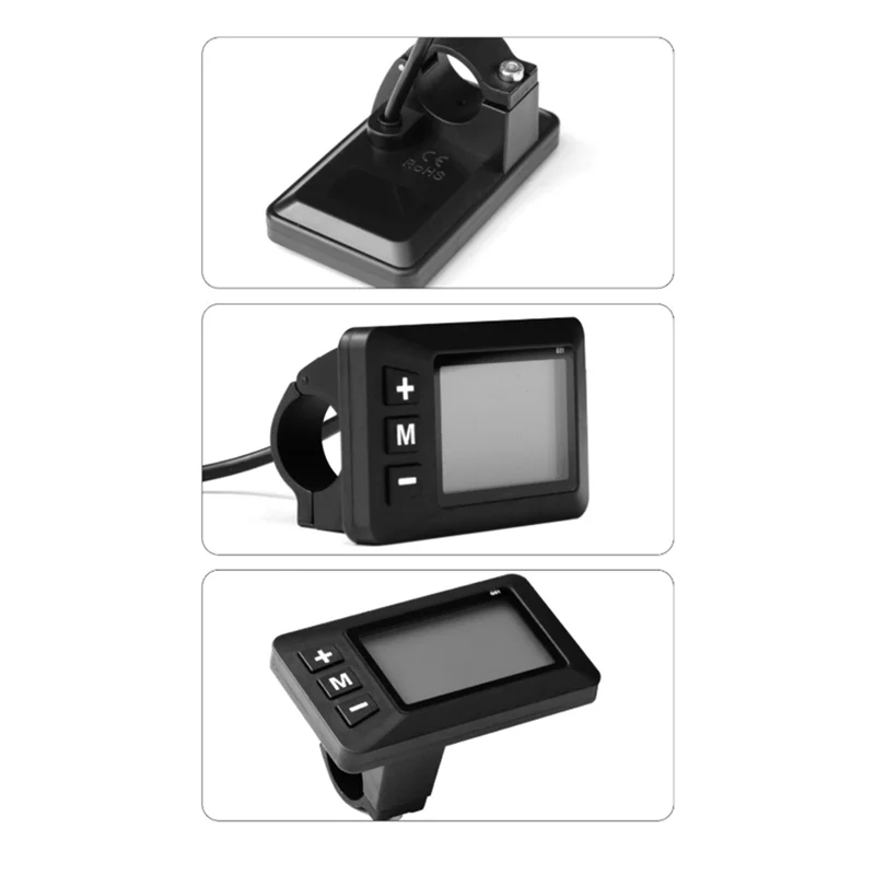 XFDZ-Bike 5-Pin LCD Speedometer Waterproof Display Multi Voltage 24V/36V/48V For Electric Scooter Accelerator view 2