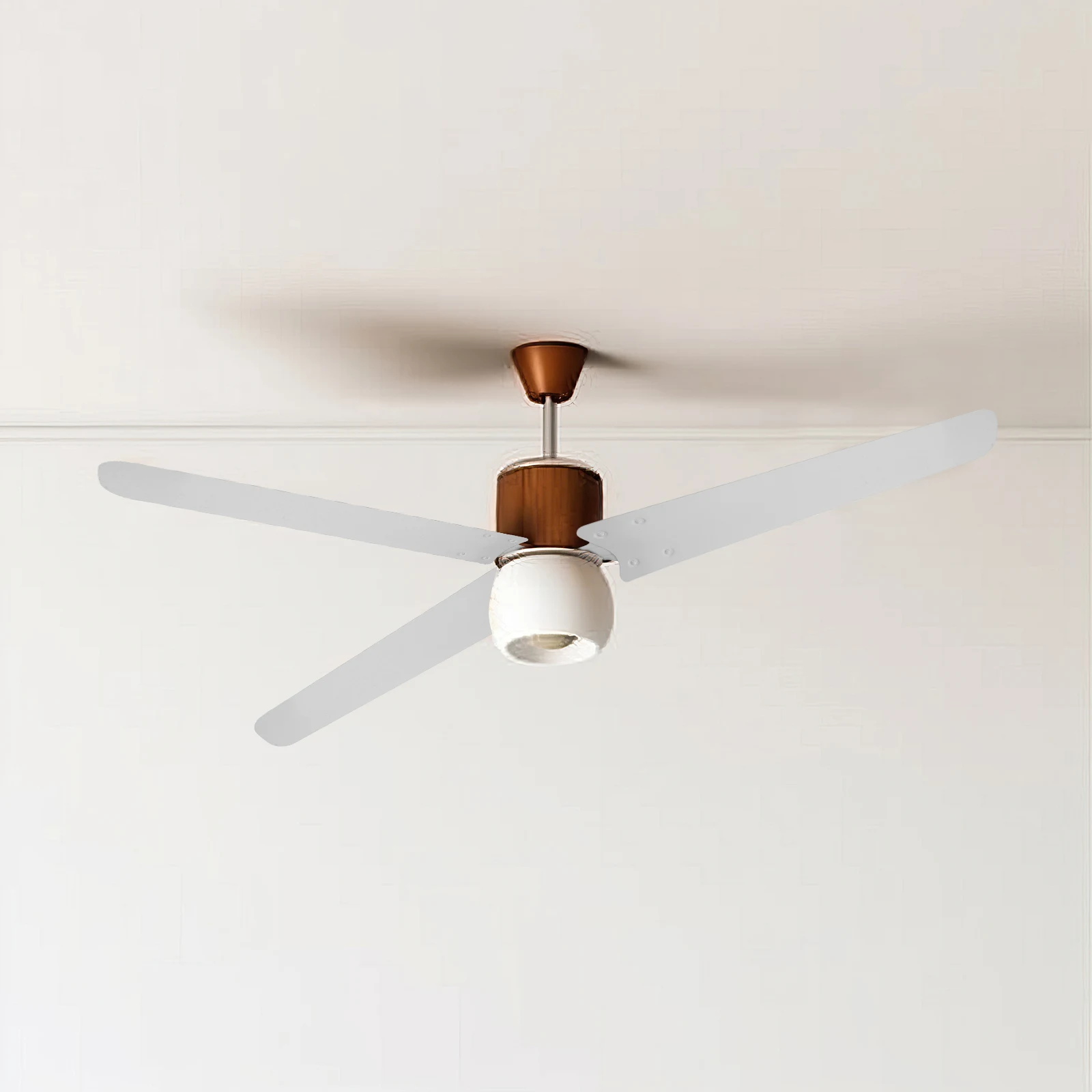 

3pcs 48 Inch Ceiling Fan Blades Replacement Parts White Compatible Electric Fans Home Office Accessories