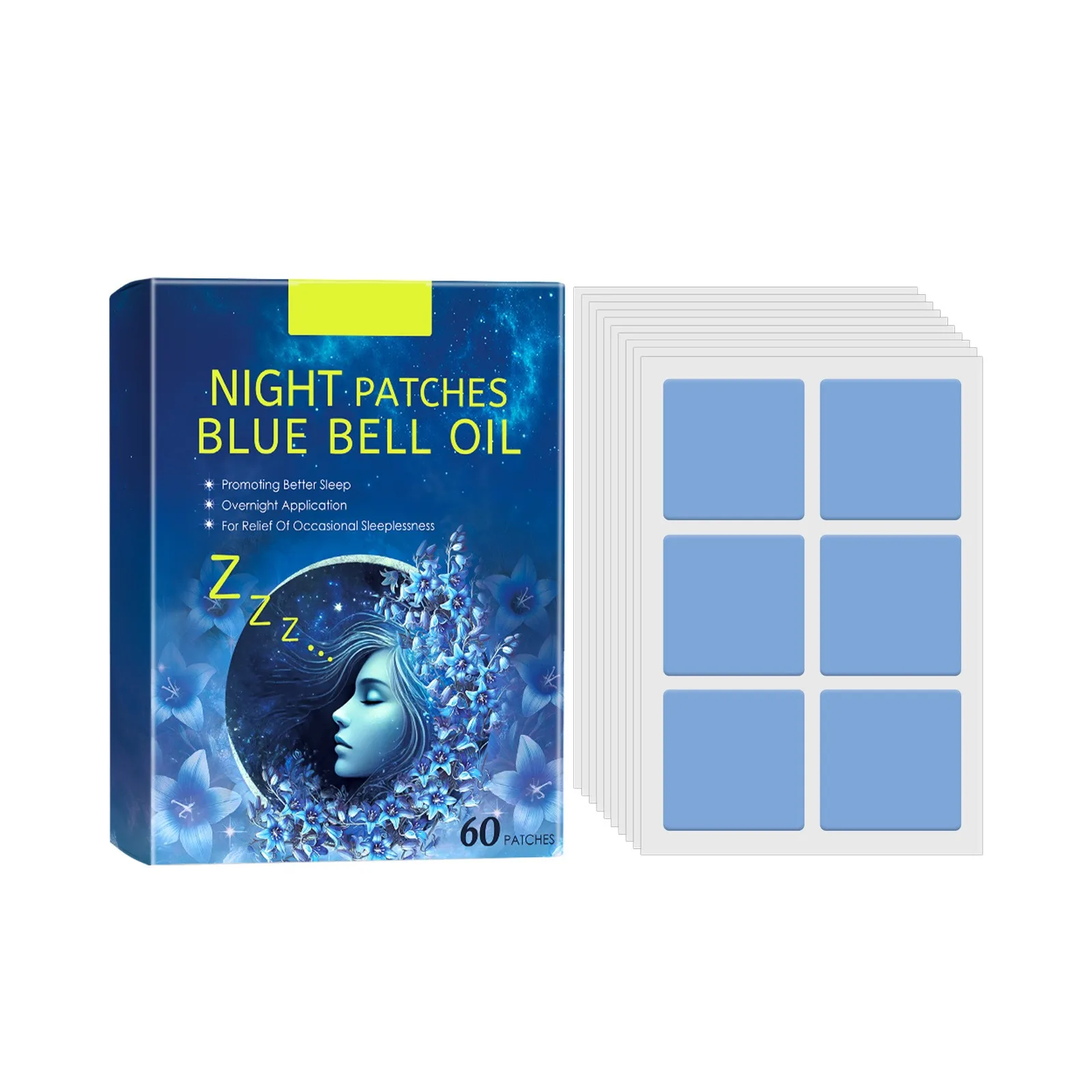 Adult Deep Sleep Patch Allnatural Deep Sleep Patch Fast-Acting Ingredients Suitable For Men And Women Use Lasts All Night Long